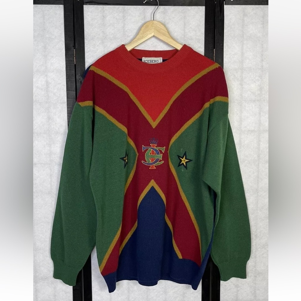 Iceberg Wool Vintage Sweater. Size: L